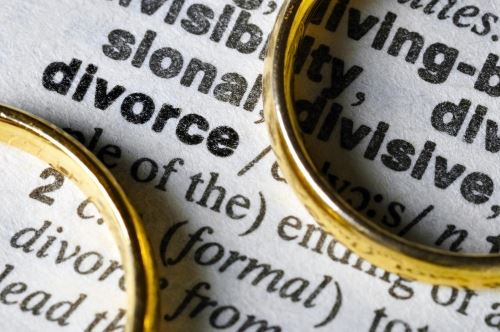 rings and divorce on paper